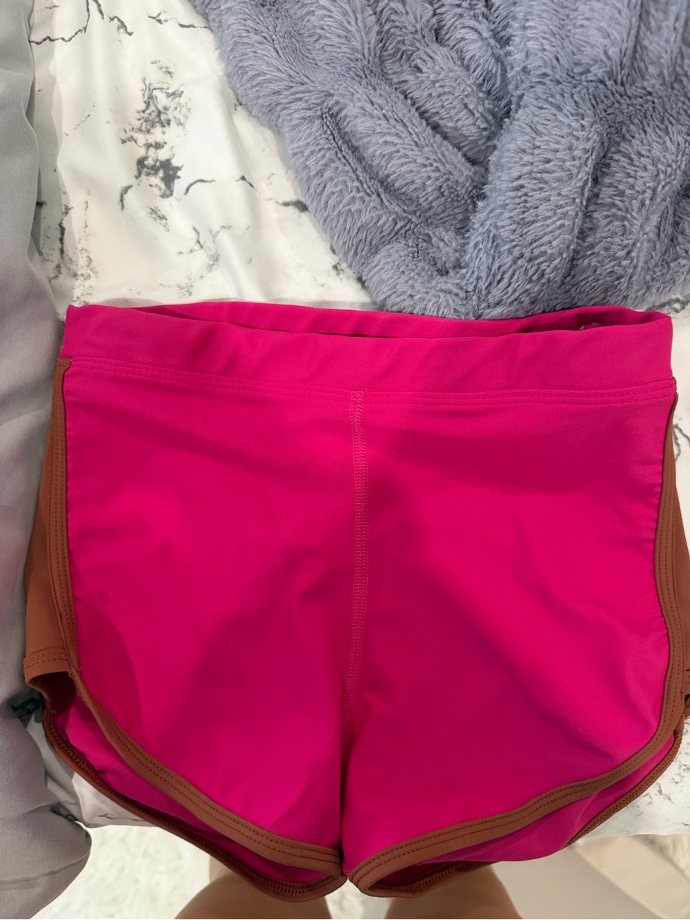 Pink and brown Tiger Friday dance wear shorts